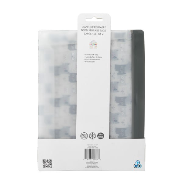 slide 13 of 13, Koloae Reuse Storage Bags, 2 ct