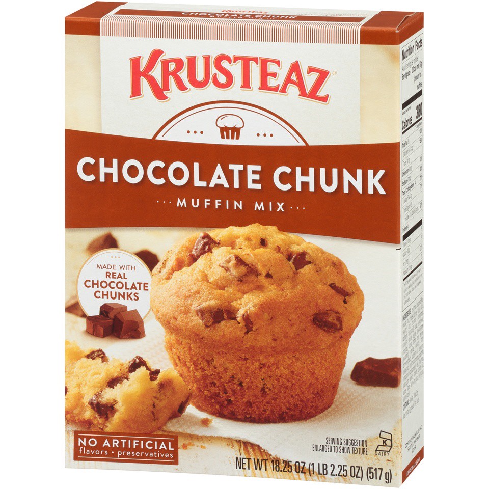 slide 3 of 8, Krusteaz Muffin Mix, 18.25 oz