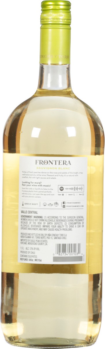 slide 9 of 12, Frontera Sauvignon Blanc, 1.50 liter