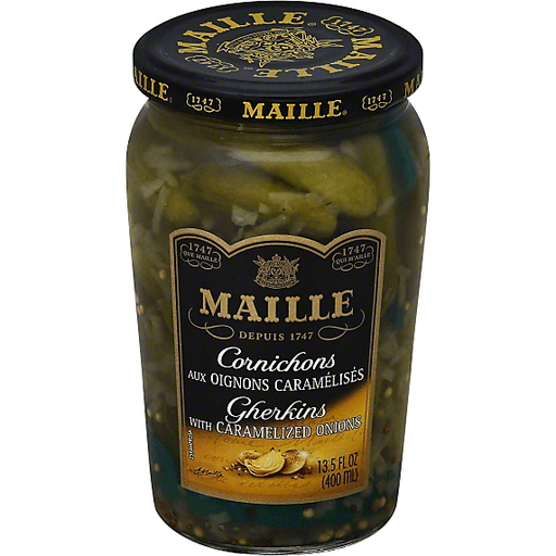 slide 1 of 7, Maille Gherkins 13.5 oz, 13.5 oz