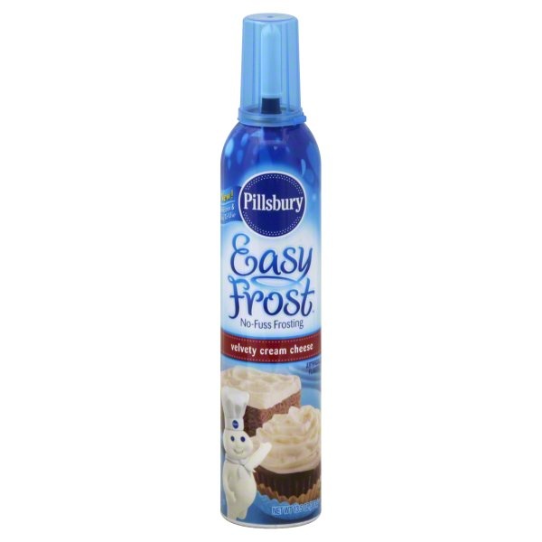 slide 1 of 1, Pillsbury Easy Frost Nofuss Frosting Velvety Cream Cheese, 13.5 oz