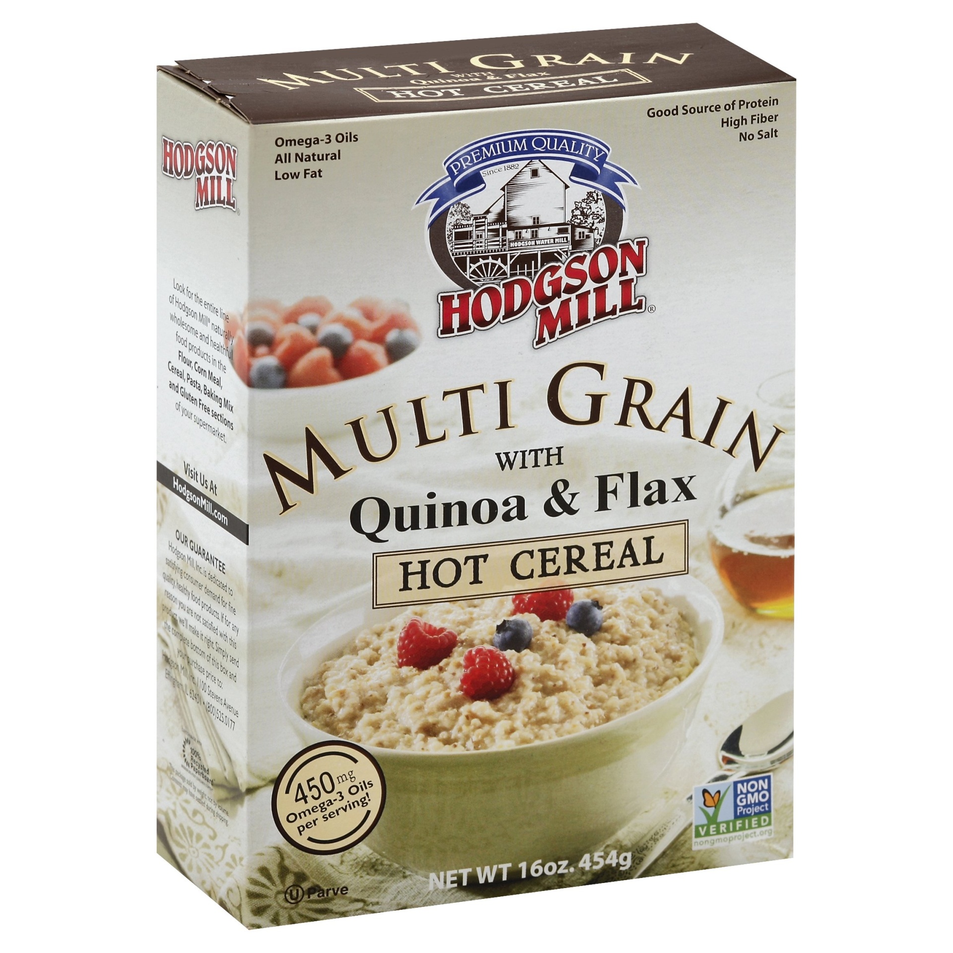 slide 1 of 6, Hodgson Mill Multi Grain Hot Cereal, 16 oz