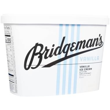 slide 1 of 1, Bridgeman's Vanilla Ice Cream, 48 fl oz