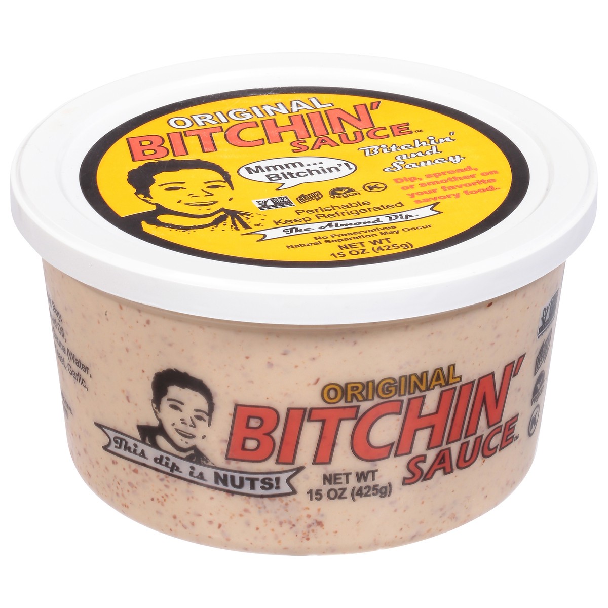 slide 4 of 9, Bitchin' Sauce Original - 15 OZ, 15 oz