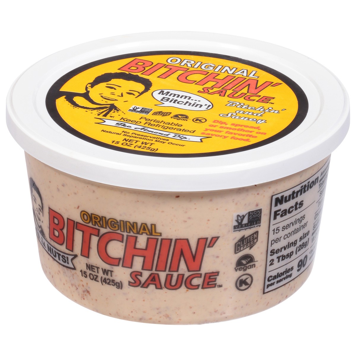 slide 9 of 9, Bitchin' Sauce Original - 15 OZ, 15 oz