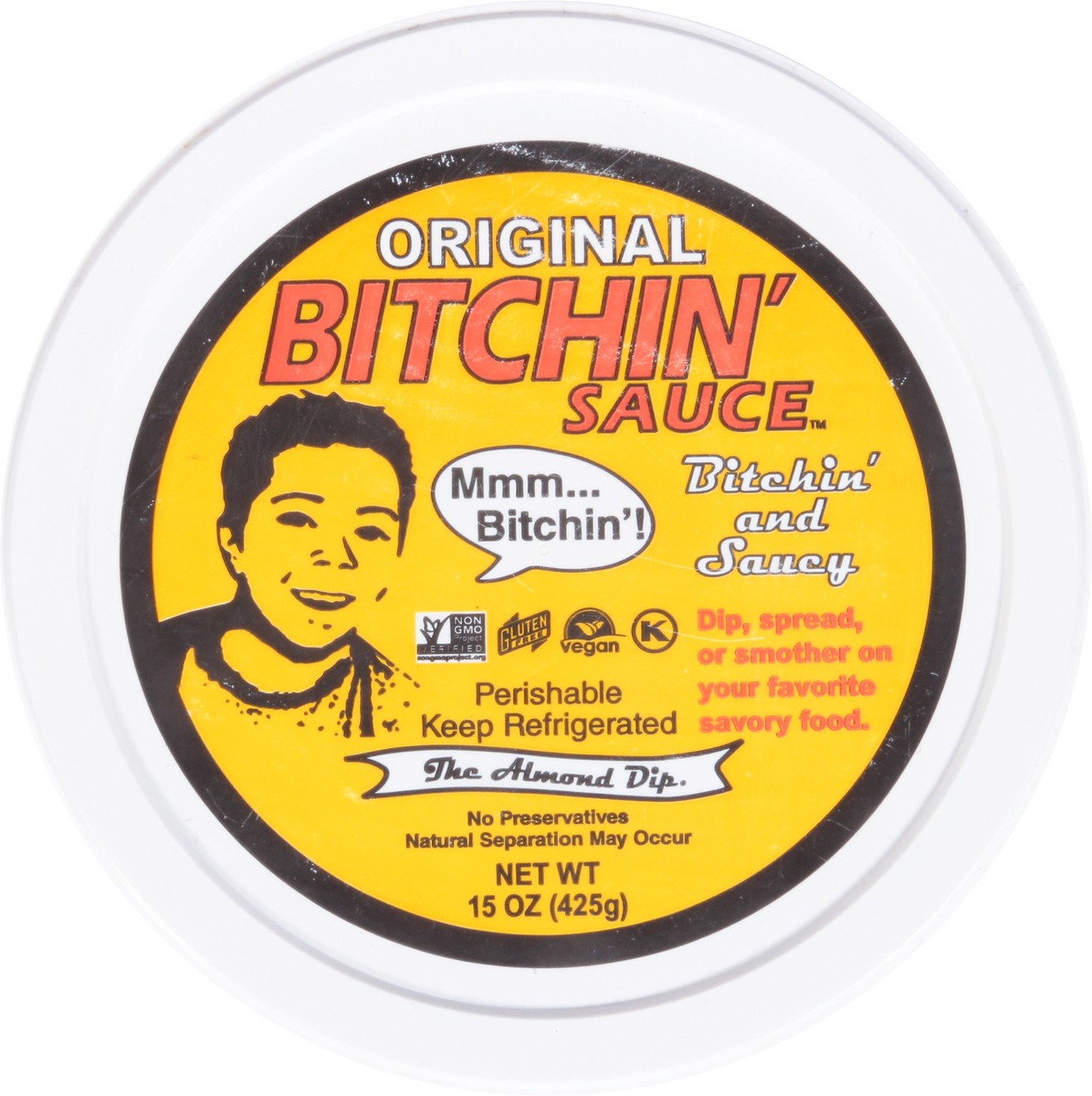slide 2 of 9, Bitchin' Sauce Original - 15 OZ, 15 oz