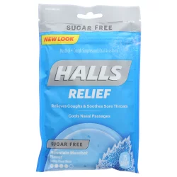 Halls Mountain Menthol Sugar Free Cough Drops