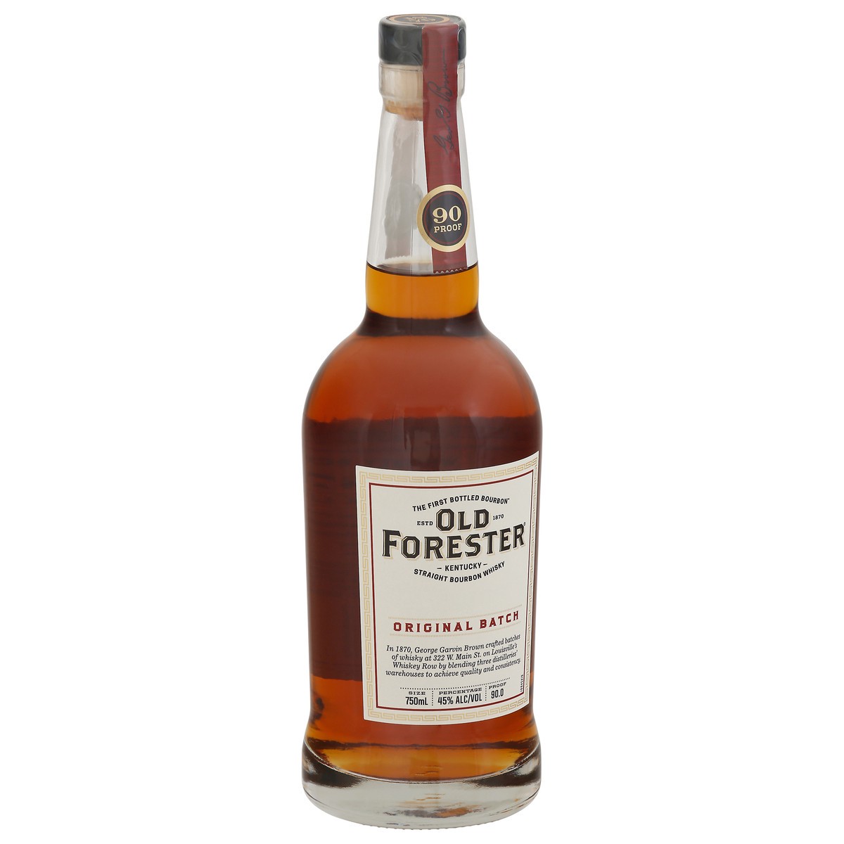 slide 9 of 9, Old Forester Whiskey Row Series: 1870 Original Batch Kentucky Straight Bourbon Whisky, 750 mL Bottle, 90 Proof, 750 ml