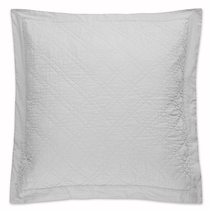 slide 1 of 3, Levtex Home Sasha European Pillow Sham - Grey, 1 ct