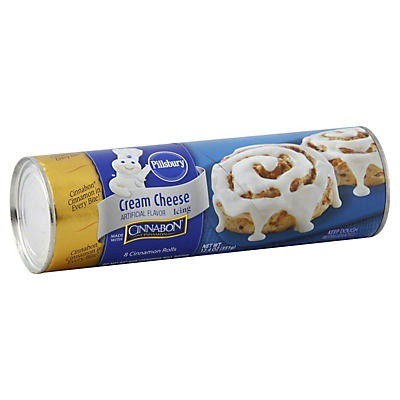 slide 1 of 1, Pillsbury Cream Cheese Icing Cinnamon Rolls, 12.4 oz