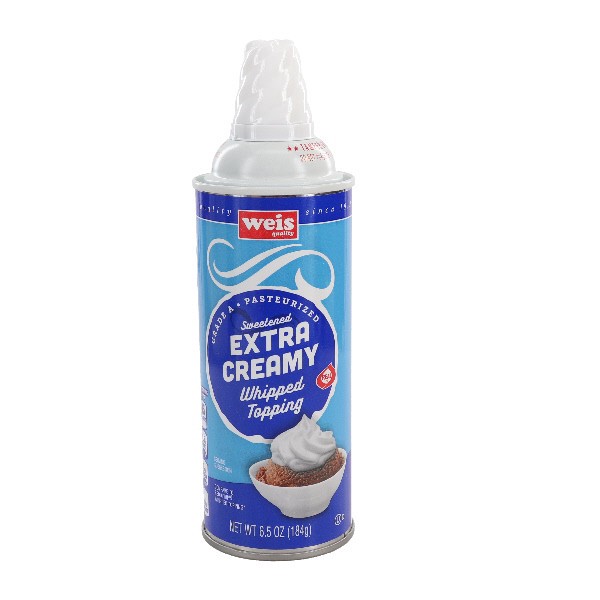 slide 1 of 1, Extra Creamy Aerosol Whipped Topping, 6.5 oz