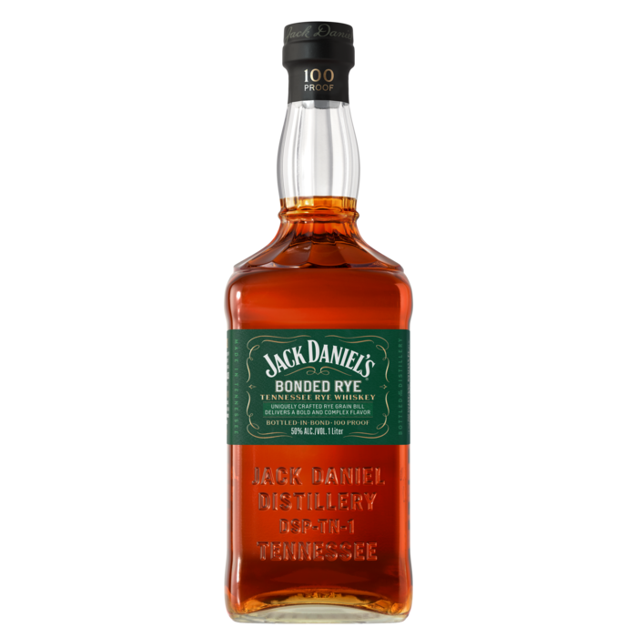 slide 1 of 7, Jack Daniel's Bonded Tennessee Rye Whiskey 100 Proof 1 L, 1000 ml