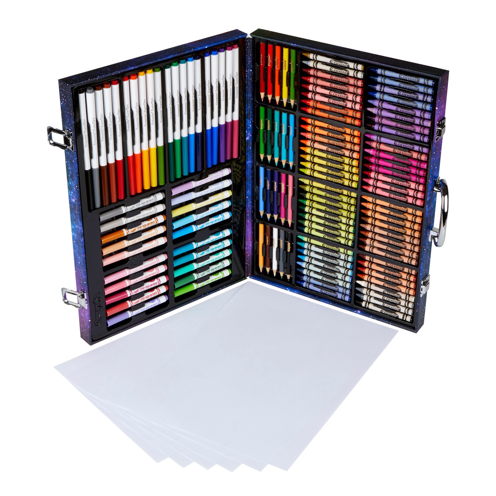 slide 4 of 6, Crayola Inspiration Art Case, 140 ct