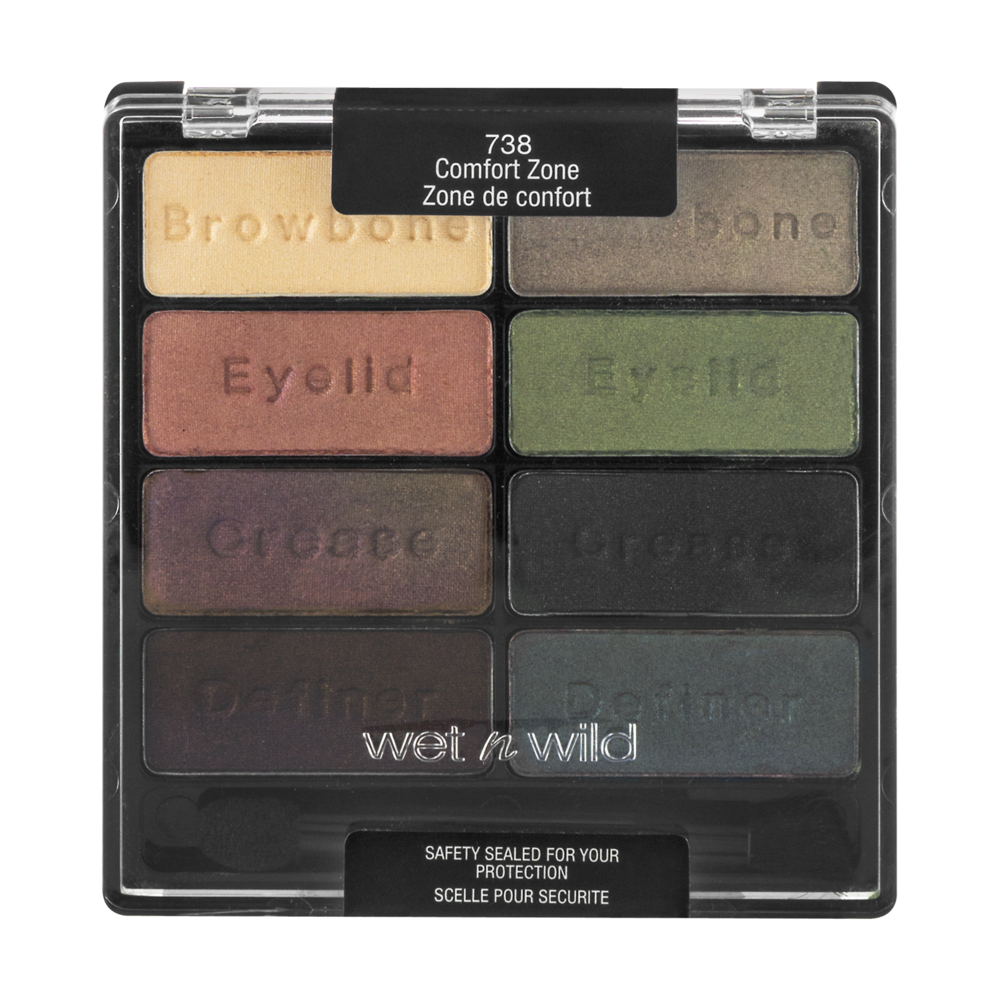 slide 1 of 1, wet n wild Color Icon Comfort Zone Eyeshadow Palette, 0.3 oz