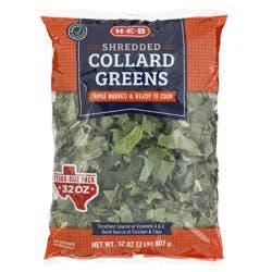 H-E-B Texas Roots Fresh Shredded Collard Greens - Texas Size Pack