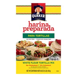 Quaker Tortilla Mix, White Flour