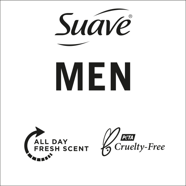 slide 10 of 16, Suave Men Shampoo and Conditioner, Moisture, Deeply Moisturizing 2 in 1, Infused with Shea Butter 28 oz, 28 oz