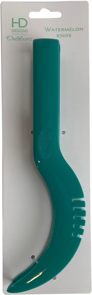 slide 1 of 1, HD Designs Outdoors Watermelon Knife - Teal, 1 ct