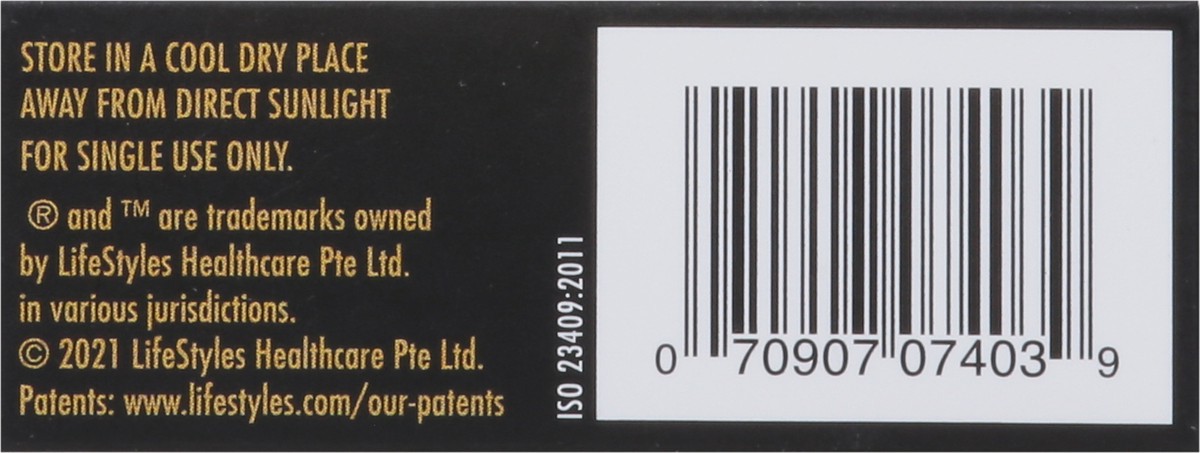 slide 3 of 9, SKYN Condoms, Polyisoprene, Non-Latex Lubricated, Large, 3 ct