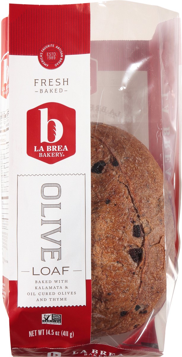 slide 3 of 12, La Brea Bakery La Brea Olive Bread, 14.5 oz