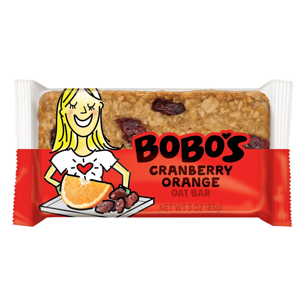 slide 1 of 14, Bobo's Cranberry Orange Oat Bar 3 oz, 3 oz