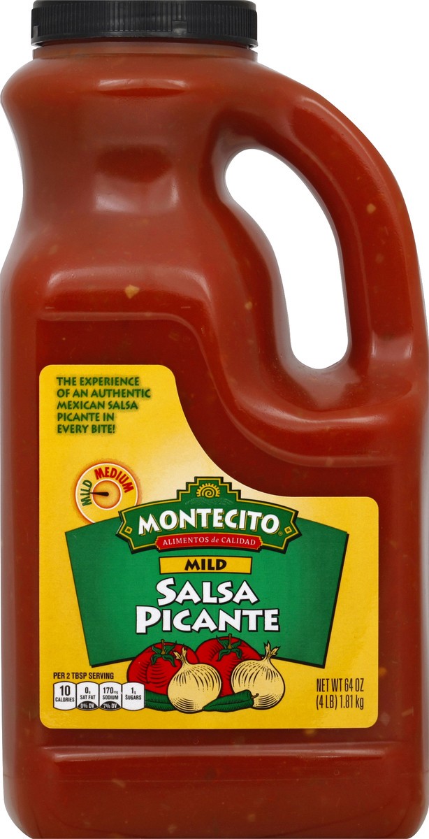 slide 1 of 8, Montecito Salsa Picante 64 oz, 64 oz