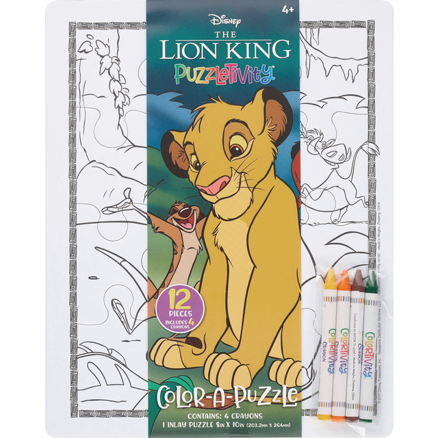 slide 1 of 1, Dy Lion King Color A Puzz, 1 ct