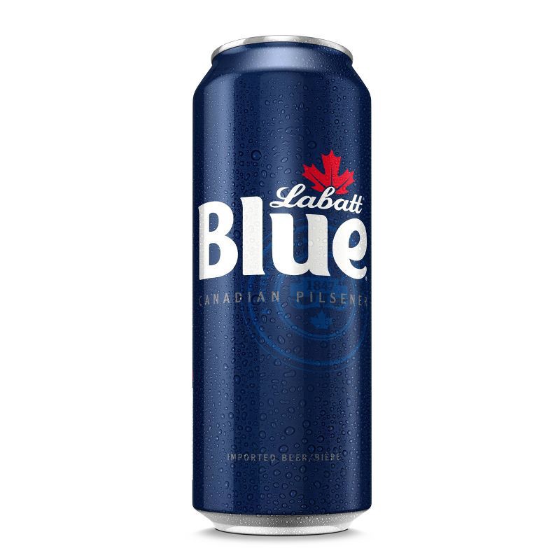 slide 2 of 3, Labatt Blue Imported Beer, 24 oz