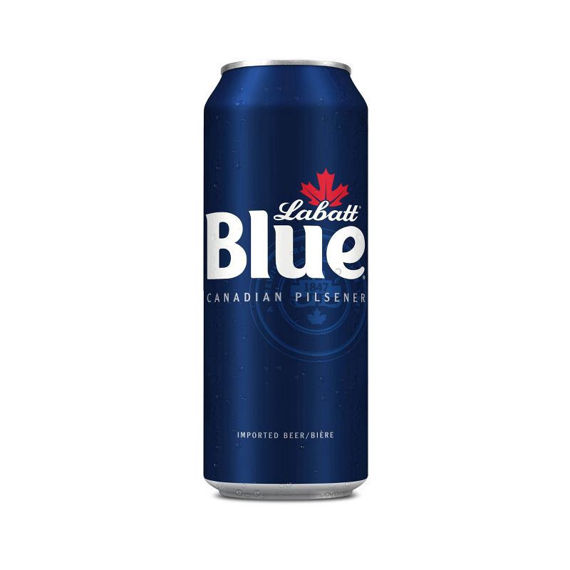 slide 1 of 3, Labatt Blue Imported Beer, 24 oz