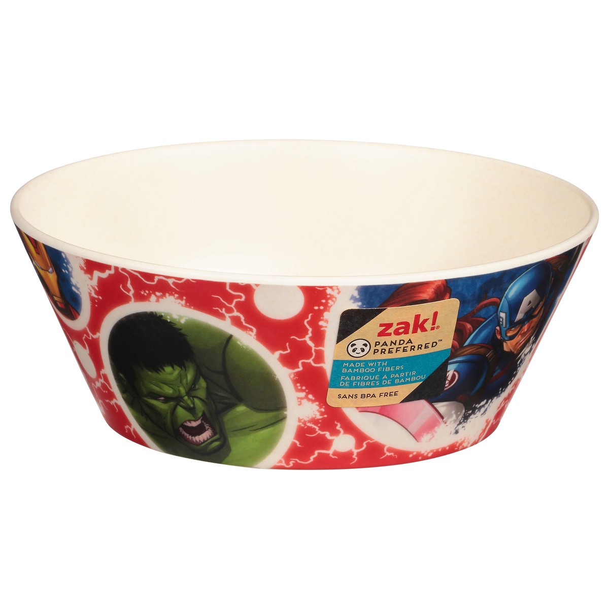 slide 12 of 12, Zak! Designs Zak Marvel Bowl 6In Melamine, 1 ct