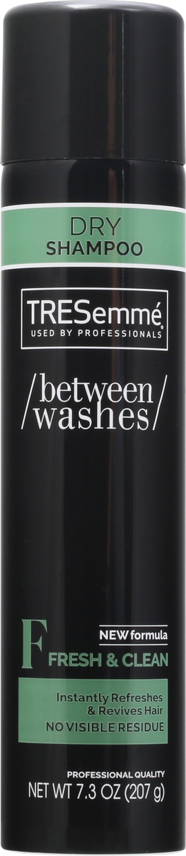 slide 8 of 10, TRESemmé Between Washes Dry Shampoo For Non Wash Days, Fresh & Clean, Instantly Refreshes & Revives Hair, 7.3 Oz, 7.3 oz