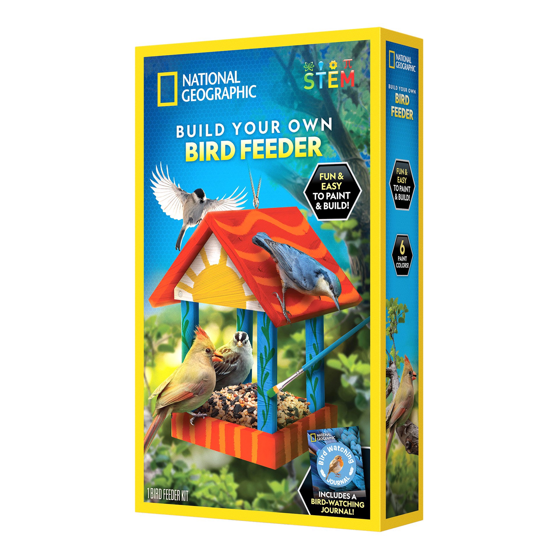 slide 3 of 4, National Geographic Build Your Own Bird Feeder, 1 ct