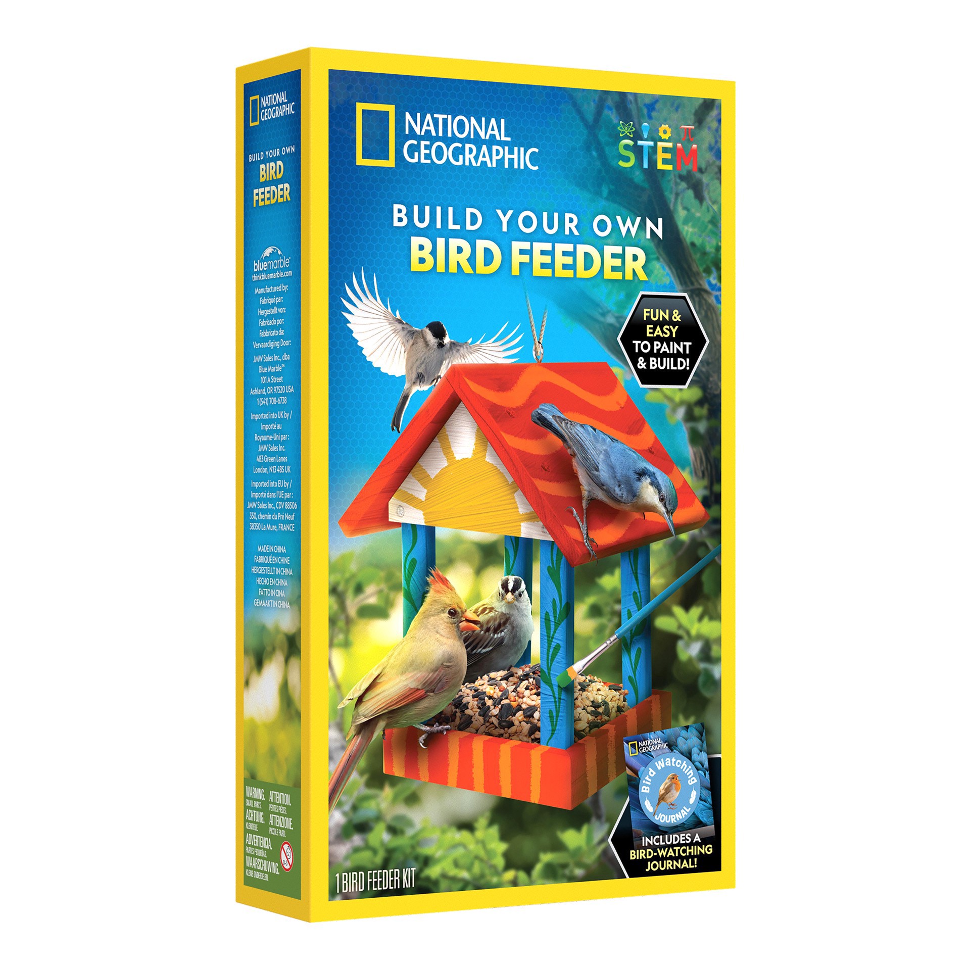 slide 2 of 4, National Geographic Build Your Own Bird Feeder, 1 ct