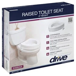 Drive Raised Toilet Seat 4" Height