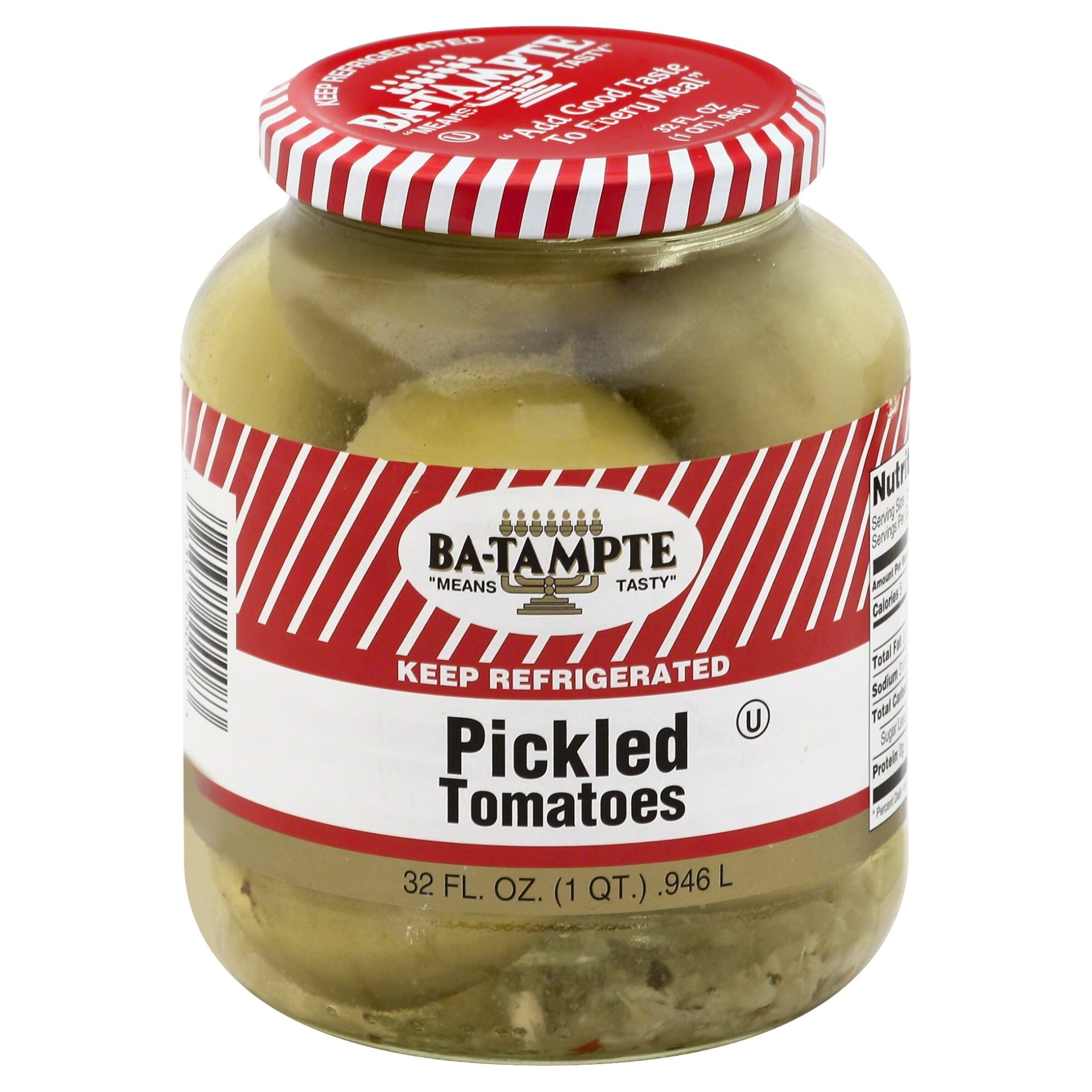 slide 1 of 1, Ba-Tampte Batte Pickled Tomatoes, 32 fl oz