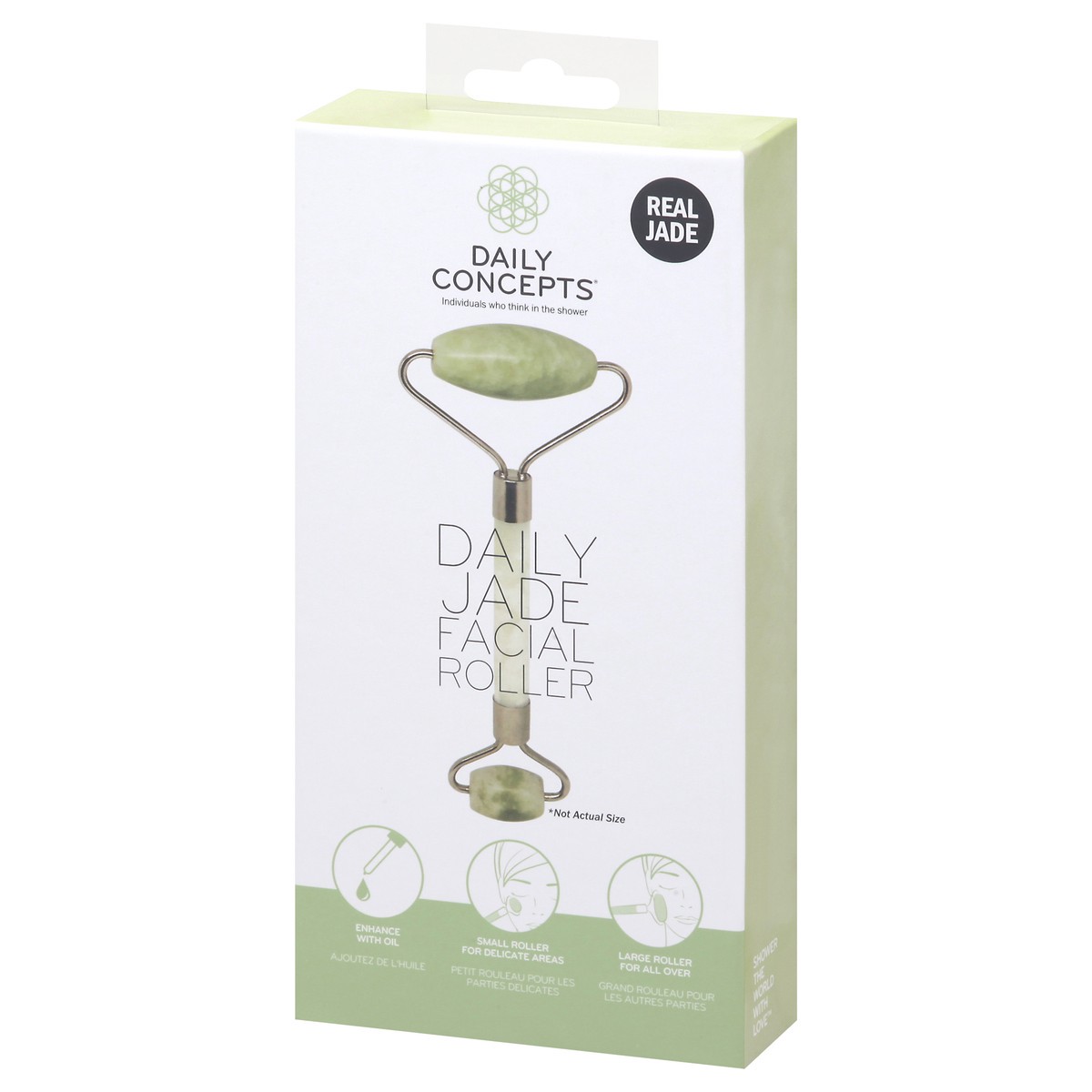 slide 3 of 12, Daily Concepts Daily Jade Facial Roller 1 ea, 1 ct