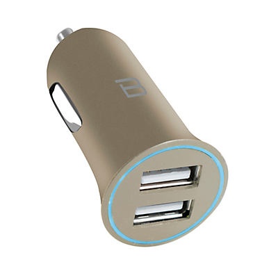 slide 1 of 1, Bytech Dual USB Car Charger, 1 ct