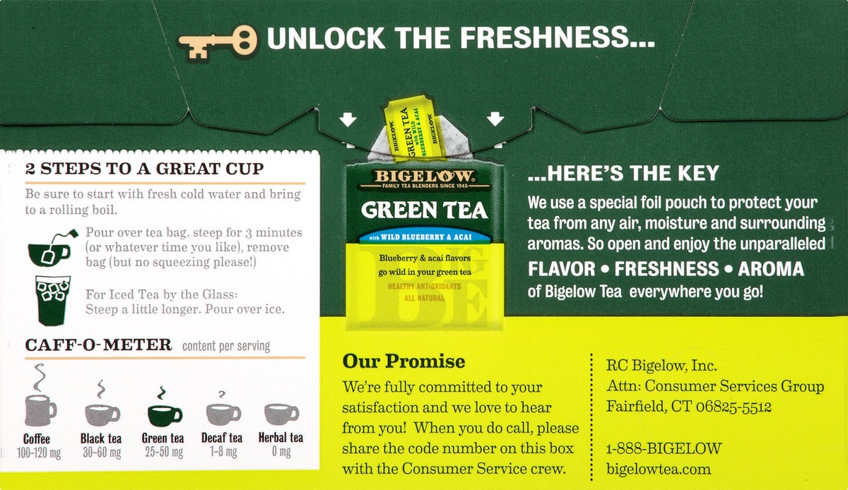 slide 3 of 12, Bigelow Green Tea, 20 ct