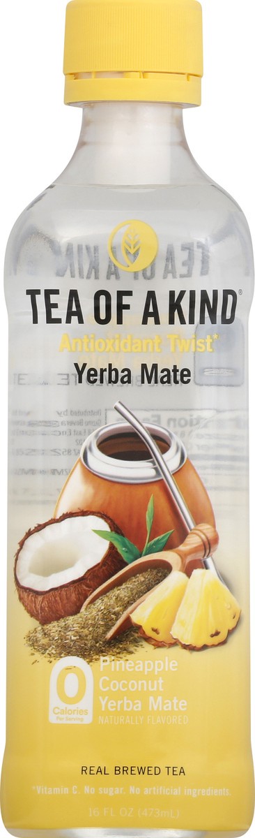 slide 6 of 9, Tea of a Kind Antioxidant Twist Pineapple Coconut Yerba Mate 16.0 oz, 16 oz