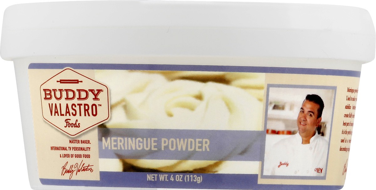 slide 4 of 10, BUDDY VALASTRO FOODS Meringue Powder - 4 oz, 4 oz