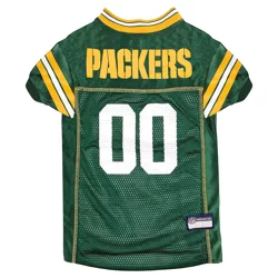 Green Bay Packers Pet Mesh Jersey, XS