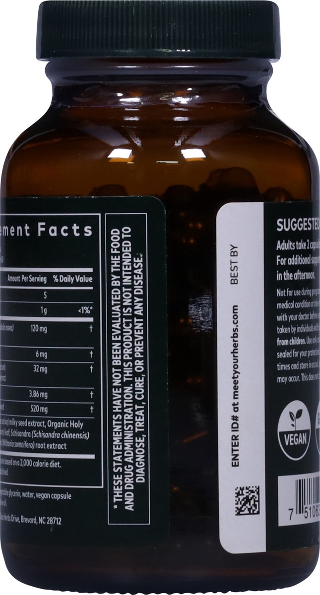 slide 9 of 12, Gaia Herbs Stress Support Adrenal Health 120 Vegan Liquid Phyto-Caps, 120 ct