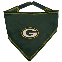 Green Bay Packers Tie Around Bandana SM