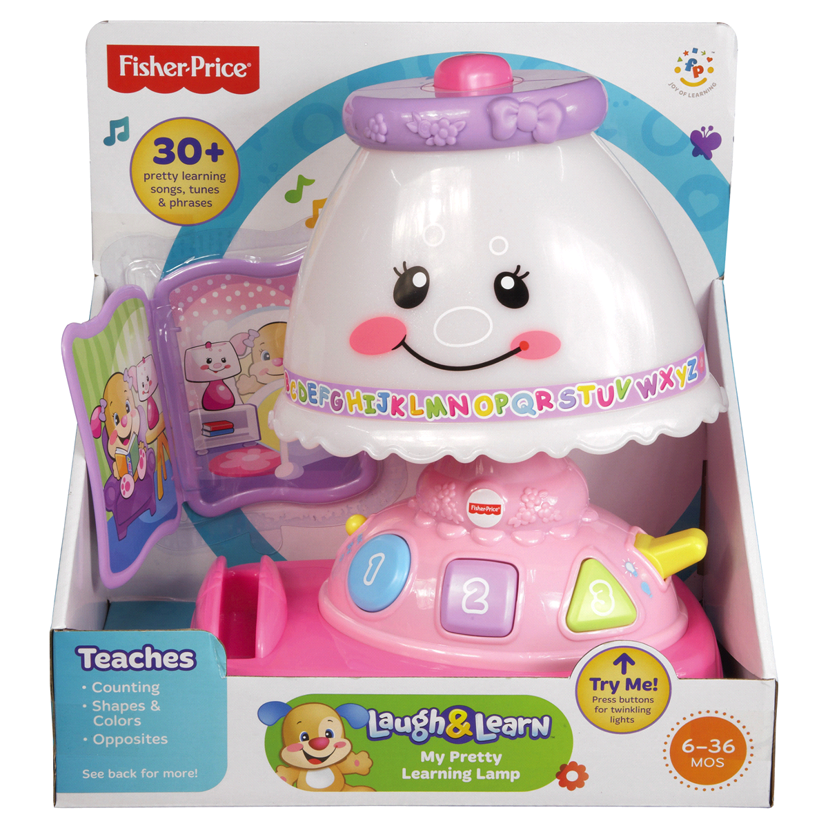 slide 1 of 1, Fisher-Price Laugh And Learn My Pretty Learning Lamp, 1 ct