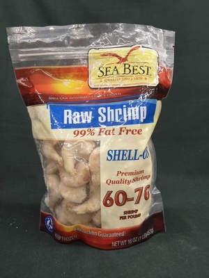 slide 1 of 1, Sea Best 61/70 Individually Quick Frozen Shrimp, 1 lb