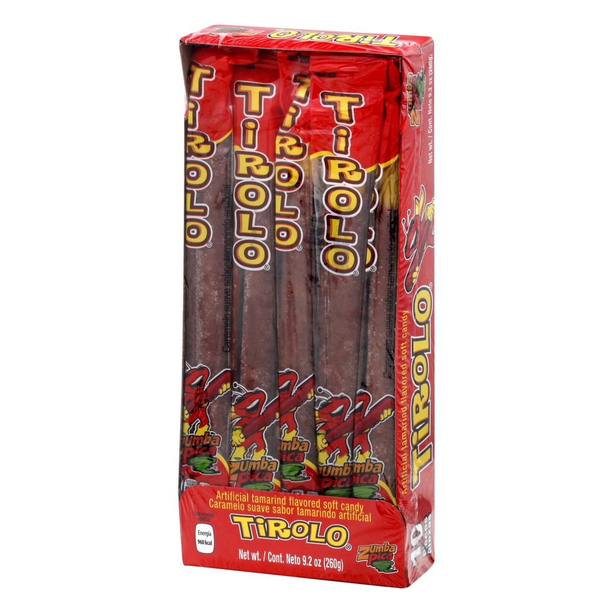 slide 8 of 10, Zumba Pica Tirolo Artificial Tamarind Flavored Soft Candy 10 ea, 10 ct