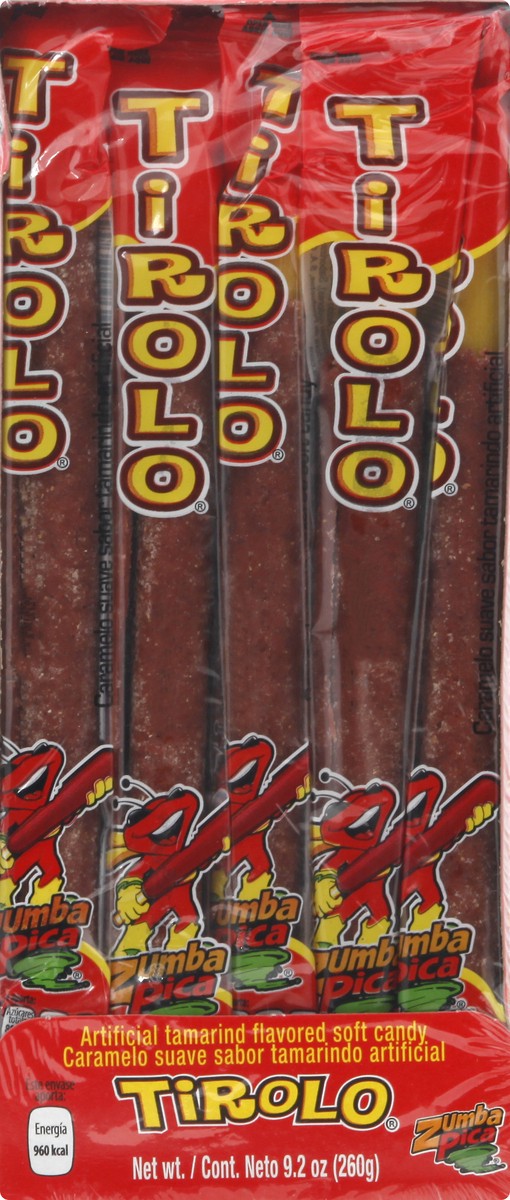 slide 1 of 10, Zumba Pica Tirolo Artificial Tamarind Flavored Soft Candy 10 ea, 10 ct
