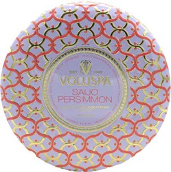 Voluspa Saijo Persimmon 3 Wick Tin