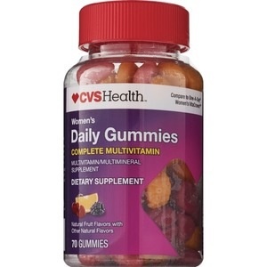 slide 1 of 1, CVS Health Women's Daily Complete Multivitamin Gummies, Fruit Flavors, 50 ct