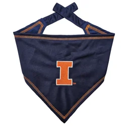 Illinois Tie Around Bandana L/XL